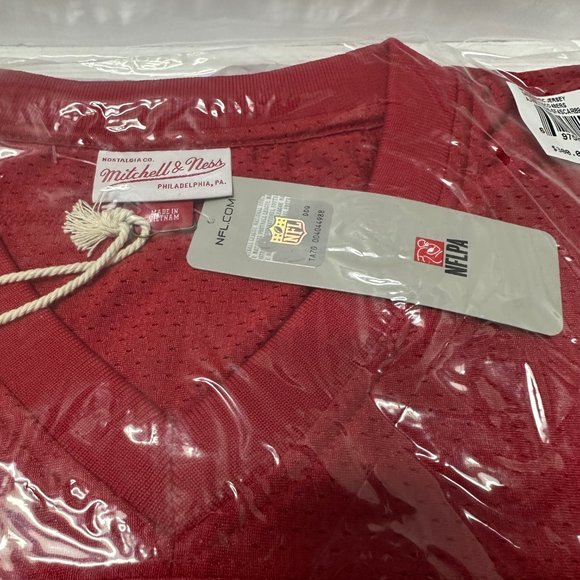 Authentic Joe Montana San Francisco 49ers Jersey Mitchell & Ness Throwback Large - Picture 8 of 11